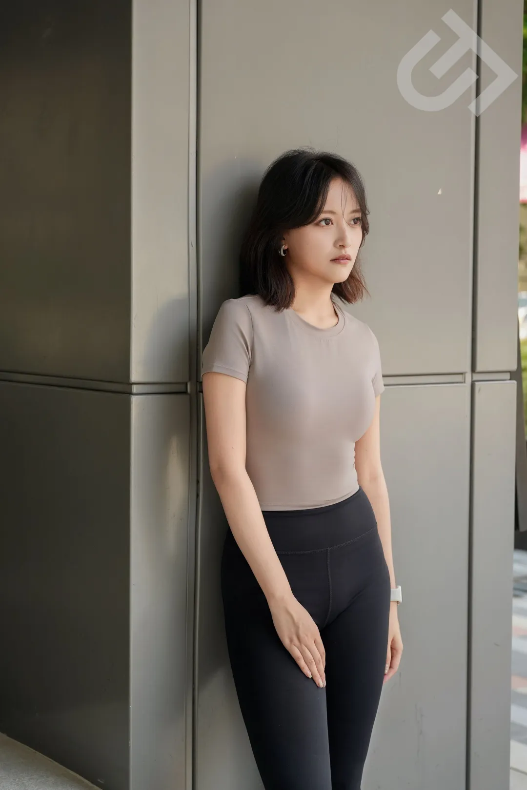女生健身上衣_健身房运动上衣女夏_夏季健身服装女套装